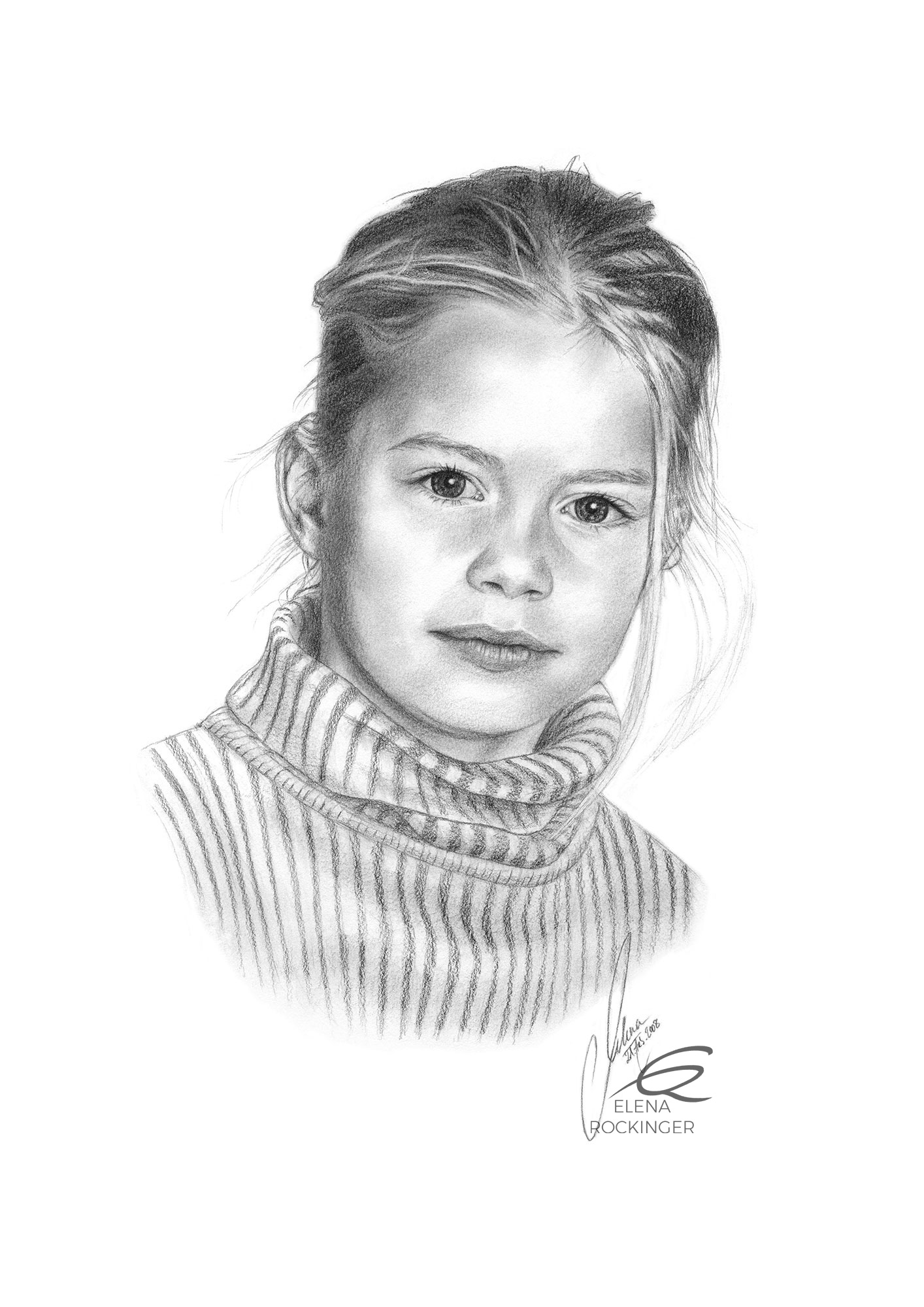 Portraits 02 elena rockinger portrait melissa graphite sig
