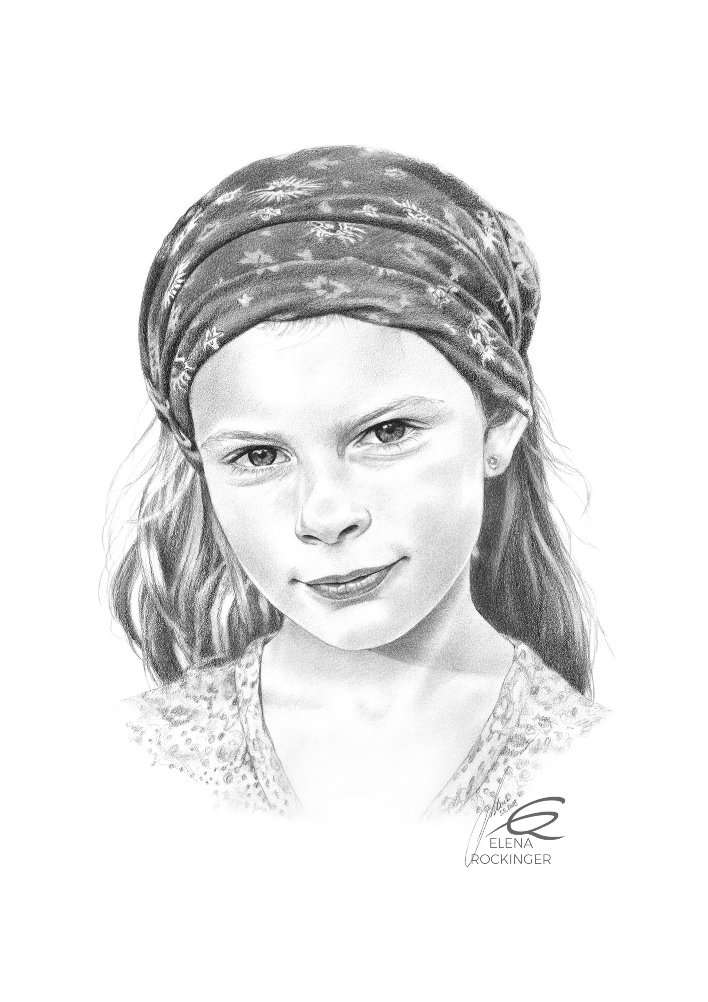 Portraits 04 elena rockinger portrait lea graphite sig